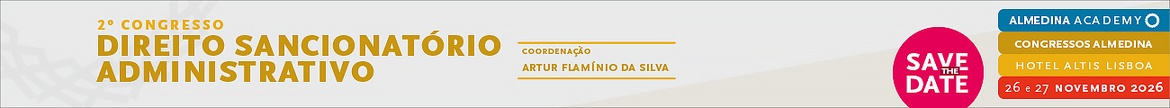 Congresso de Direito Sancionatório Administrativo SAVE THE DATE